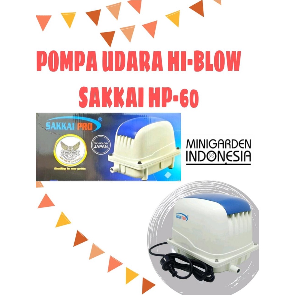 POMPA UDARA HI BLOW SAKKAI HP-60 ECO AIR PUMP BLOWER AERATOR KOLAM