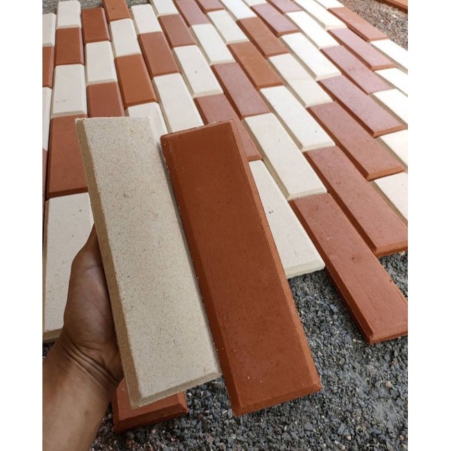 Bata tempel bevel,Roster tempel,hiasan rumah,bata tempel natural