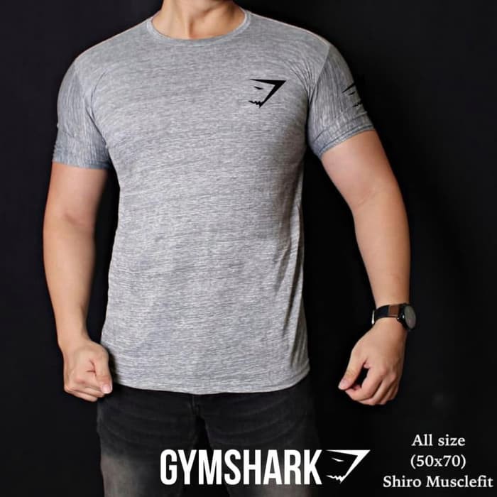 PROMO TERMURAH   Baju kaos GYMSHARK MISTY kaos running gym shark fitnes training   STOK TERBATAS