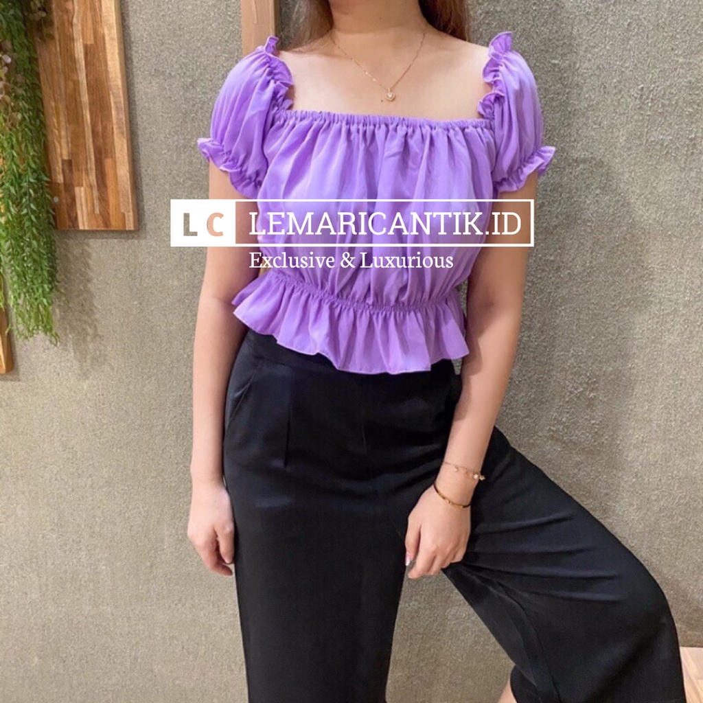BAJU SABRINA JUMBO | BAJU SABRINA WANITA | ATASAN WANITA JUMBO | BLOUSE BIG SIZE | BLOUSE JUMBO SABR
