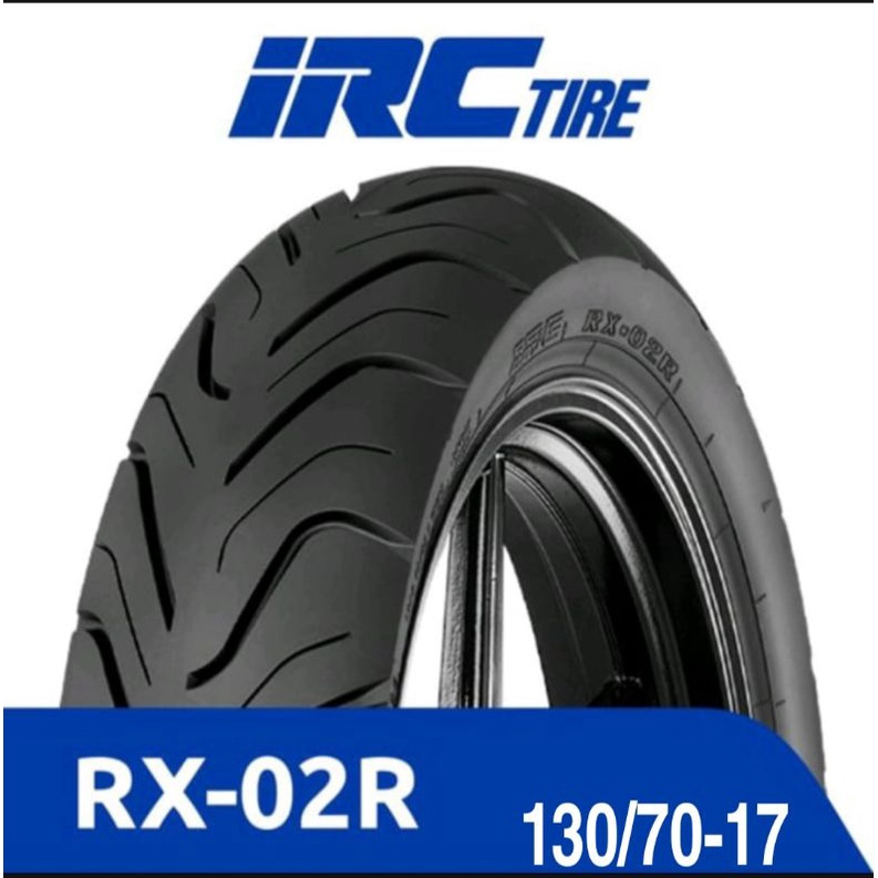 Ban Luar IRC 110,,120,,130/70-17 RX 02 F. Road Winner - Tubeless