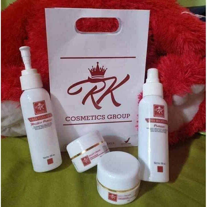 PAKET RK GLOW PREMIUM / CREAM RK GLOW ACNE / CREAM RK GLOW PREMIUM BPOM ORIGINAL 100%