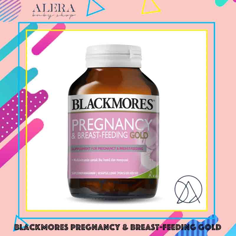 Blackmores Pregnancy & Breastfeeding Gold/ Asi Booster/ Vitamin Ibu Hamil/ Blackmores