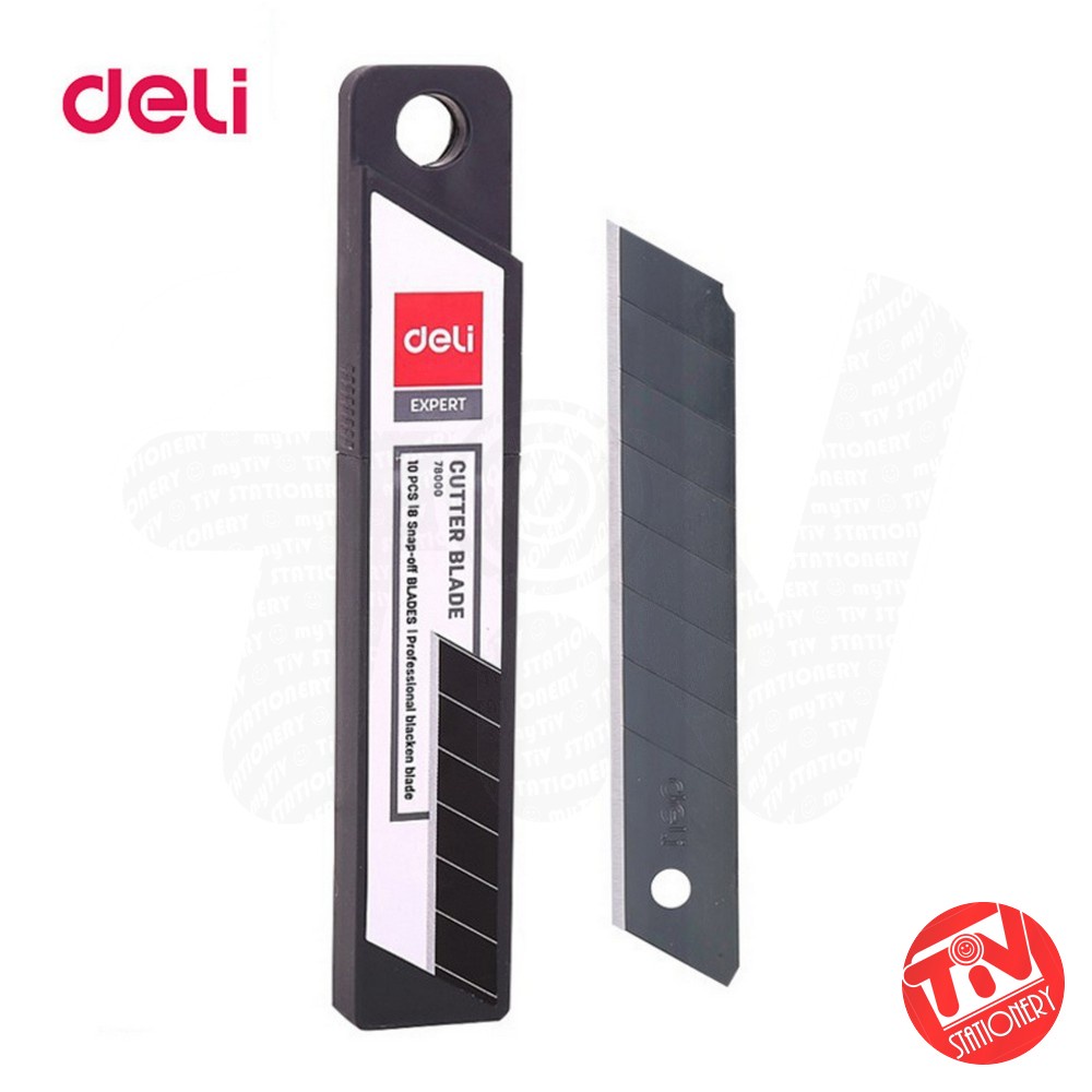 

Refill / Isi Cutter DELI Black Blade Besar (1 pack = 10 pcs)