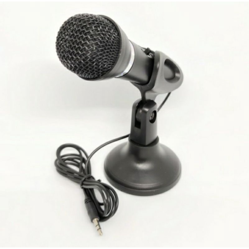 MICROPHONE FOR PC/LAPTOP/HP JACK 3.5MM. BISA UNTUK KARAOKE