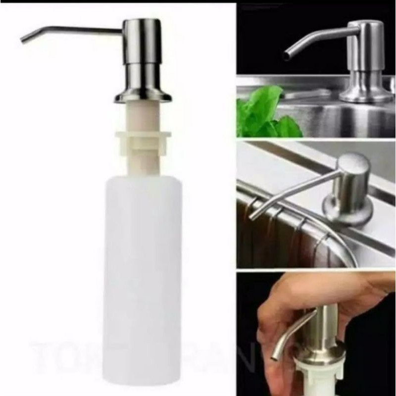 Tempat sabun cair kitchen sink / Soap dispenser kitchen sink stainless