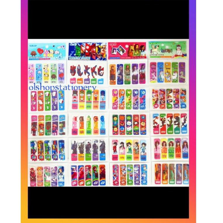 

Promo Akhir Tahun!!! STICKY NOTE 1SET 100 LEMBAR / PEMBATAS BUKU / STICKY NOTE LUCU / PLASTIK MOTIF