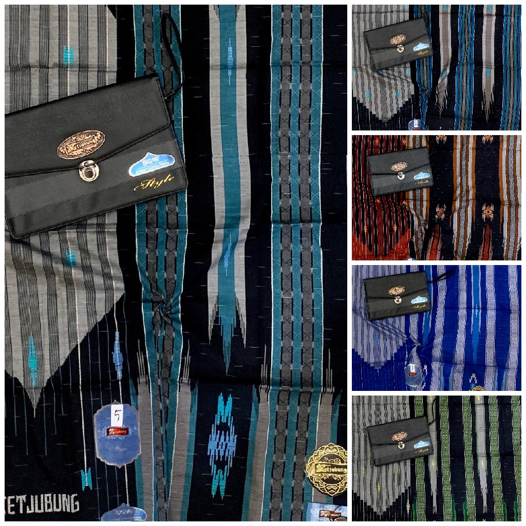 SARUNG KETJUBUNG SGW GOLD MESRES ORIGINAL FREE INCLUDE BAG (TAS DOMPET)