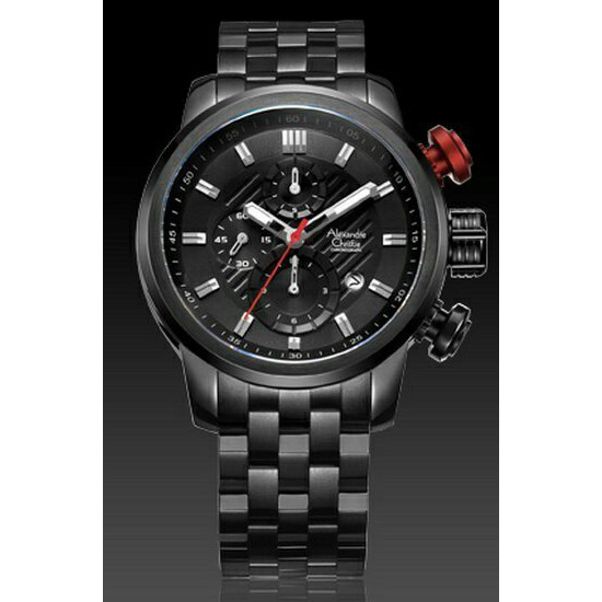 Jam Tangan Pria Alexandre Christie 6163 Original