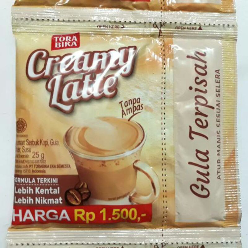 

Torabika creamy latte