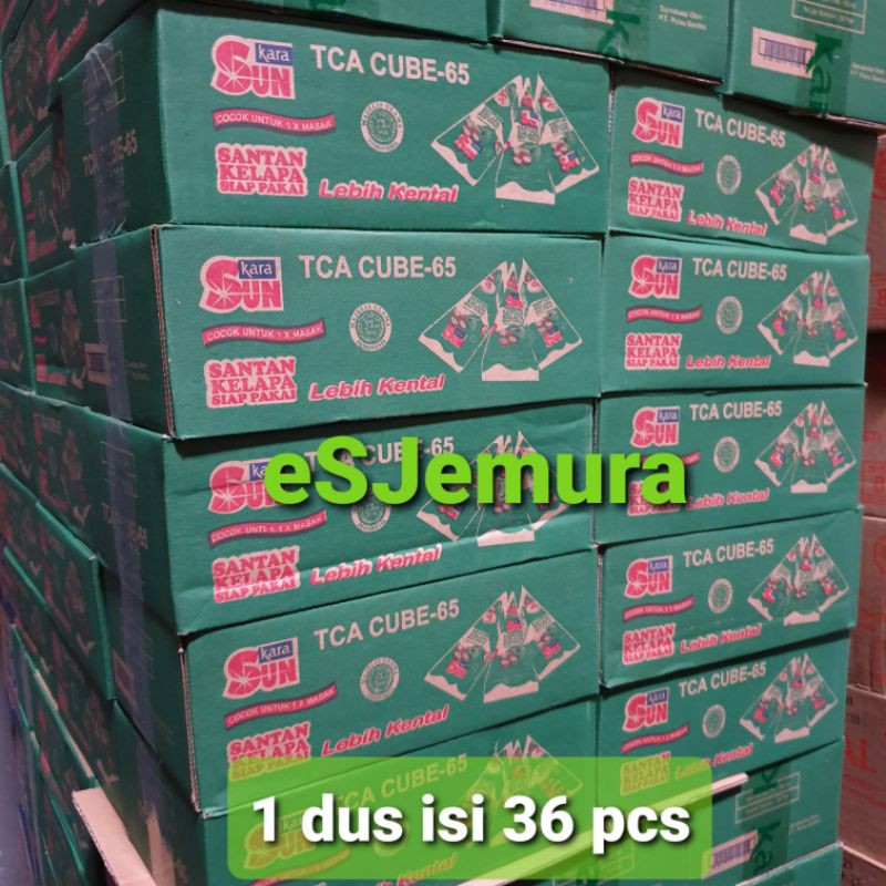 

Santan Sun Kara TCA 65 ml per dus isi 36 pcs