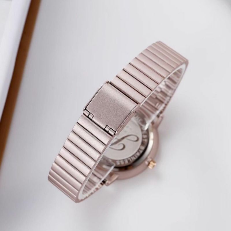 JT8151 JAM TANGAN WANITA RANTAI WARBNA PASTEL JIMSHONEY MARTAPURA ANTI AIR / Free Box + Sertifikat / Bisa COD