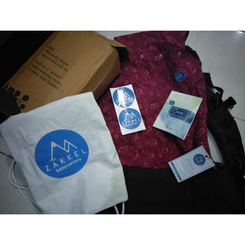 Preloved BabyCarrier Zakkel