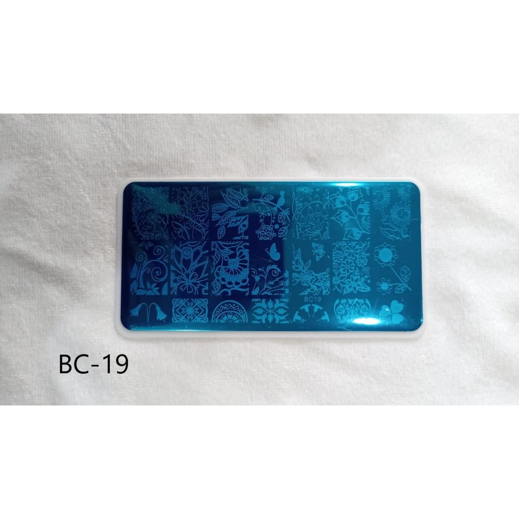 Stamping Plate Papan Stempel Design Nail Art Plat besi Hiasan Gambar Nail Art / Manicure