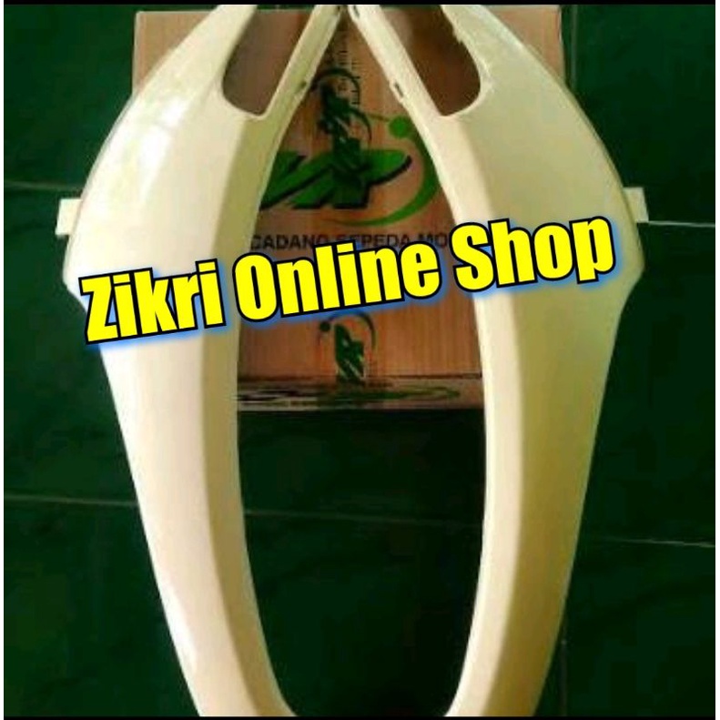 SAYAP BODI BODY DEPAN SCOOPY FI LAMA 2013 2016 CREAM