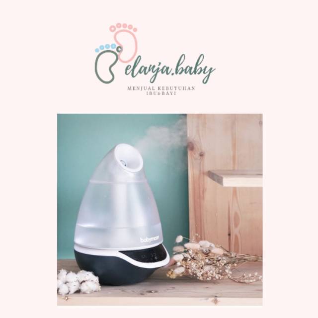 Babymoov Hygro+ Humidifier - Penyegar Udara untuk Ruangan Hingga 20m²