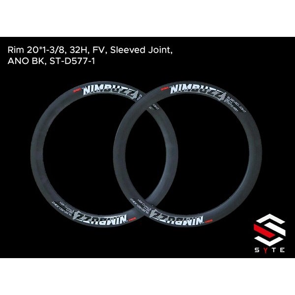 Velg Rims Pacific syte EDGE Sepeda Balap Road Bike Mini Track Minion 22 Rims 20 x 1 38 22 Rims 20 x 