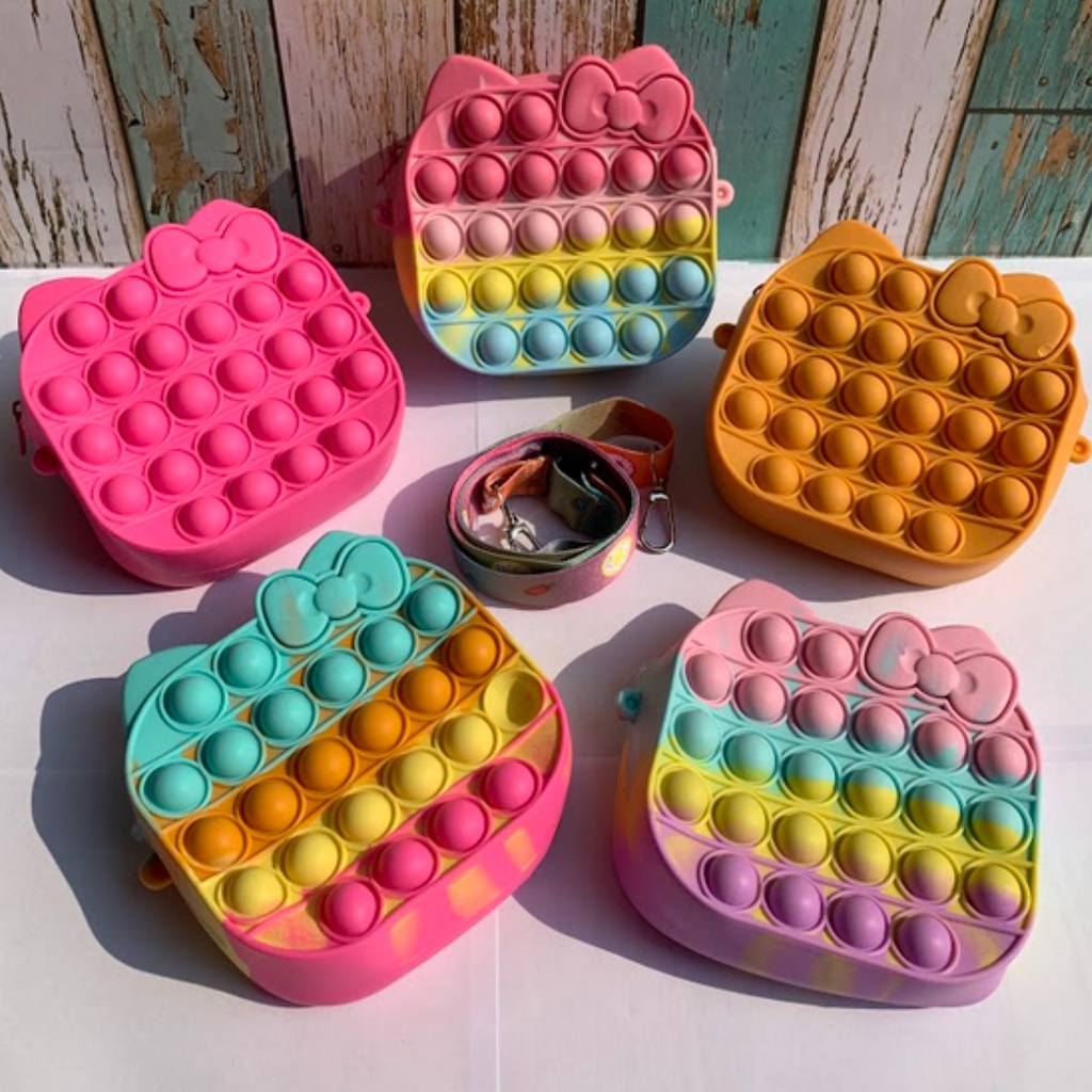 Tas Pop It Hello Kitty - JJC SHOPSTATION