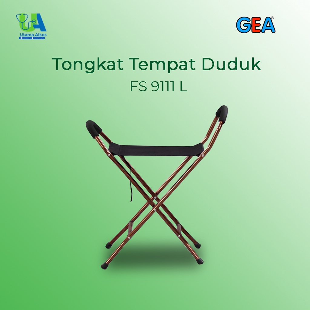 TONGKAT KURSI SHOLAT | TONGKAT DUDUK | GEA