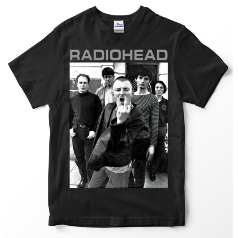 KAOS RADIOHEAD Premium Tshirt radiohead KAOS pria KAOS radiohead TSHIRT