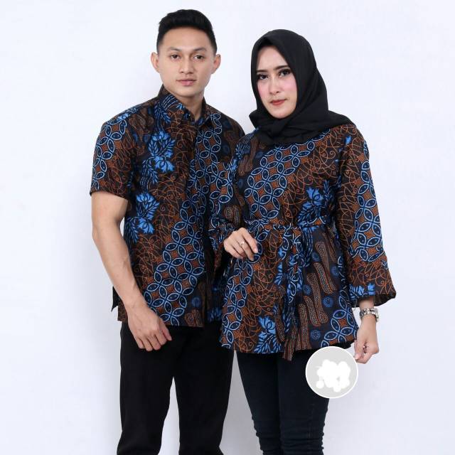 Couple SENO PARANG BIRU ORI batik garansi harga termurah ready stok