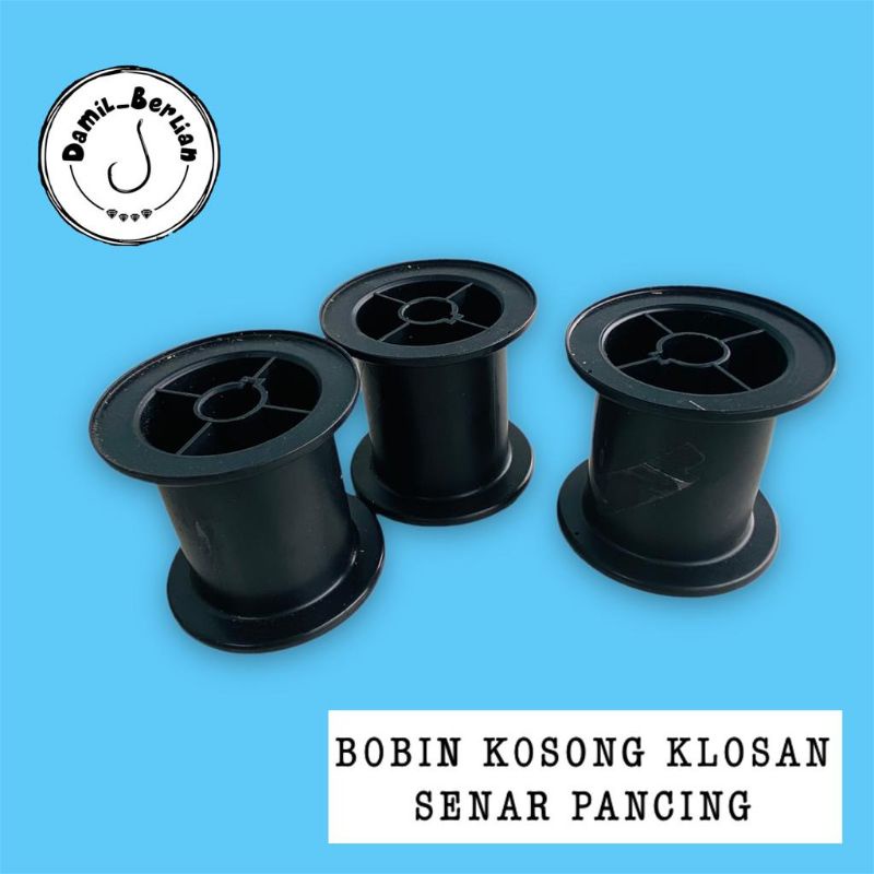 BOBIN KLOS KOSONGAN ATAU WADAH SENAR PANCING GROSIR DAMIL_BERLIAN
