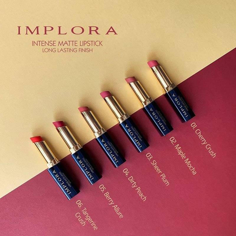 Implora Intense Matte Lipstick Original BPOM Kosmetik