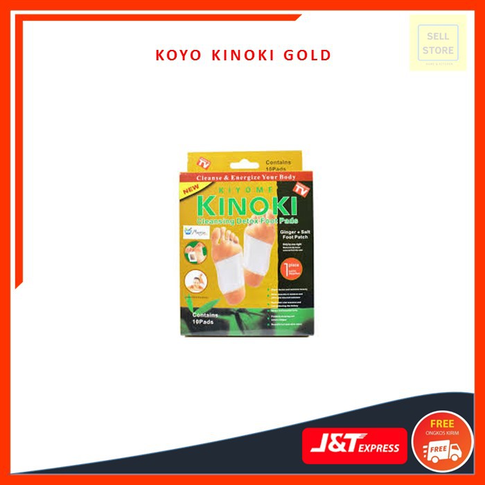 

Kinoki Gold / Kiyome kinoki (1 Box isi 10 Sachet)