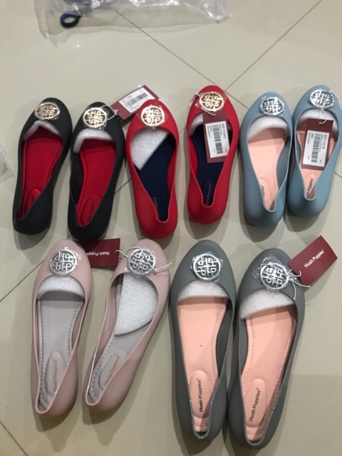 Hush puppies Emilia jelly flat shoes dan Emilia Pearlized