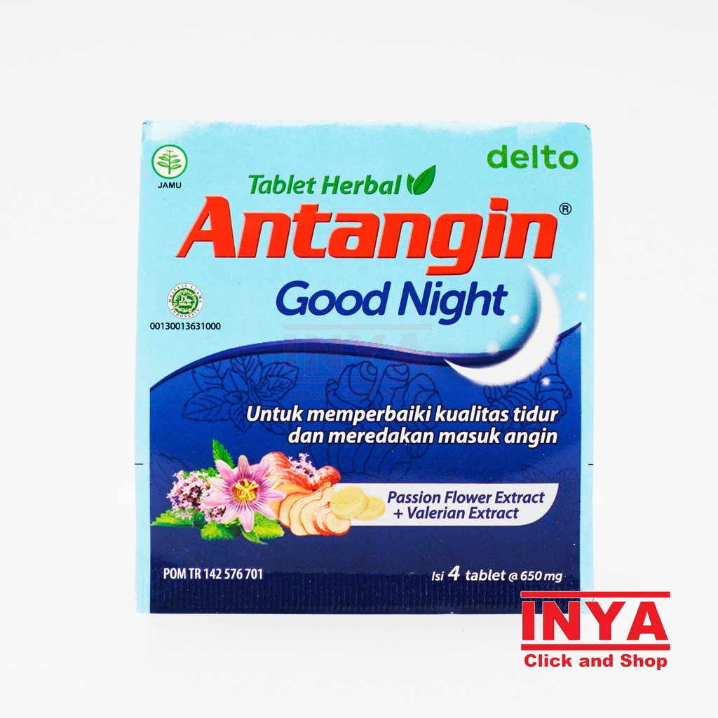 ANTANGIN GOOD NIGHT TABLET HERBAL 4 Tablet STRIP