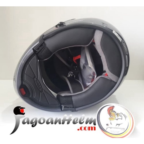 Jual Promooo Zeus Helm Zs3000A . Modular Titanium . 3000A Flip Up Promo Diskon