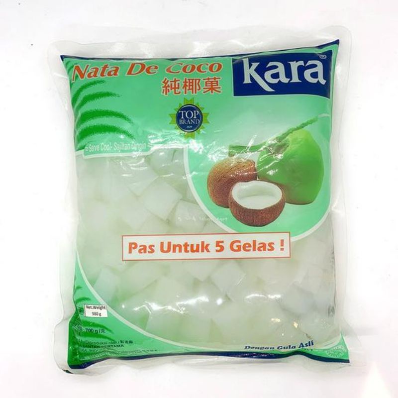 

Nata de coco kotak plain