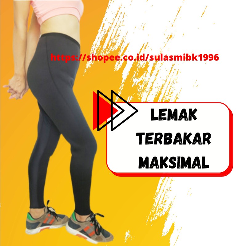 Celana Korset Pelangsing Long Pant Hot Shaper Model Panjang Korset Celana Pelangsing Perut