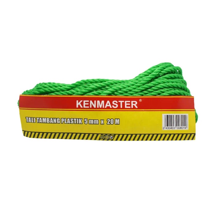 Tali Tambang 5 mm x 20 m / Kenmaster Tali Tambang Plastik