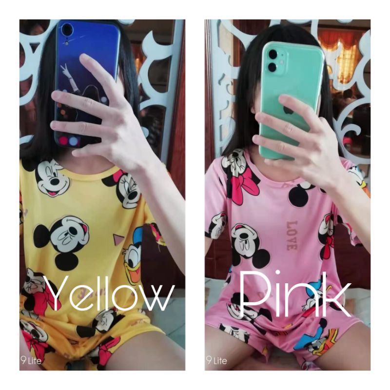 HOTPANT MICKEY MOUSE / SPANDEX IMPORT / PAKAIAN TIDUR WANITA