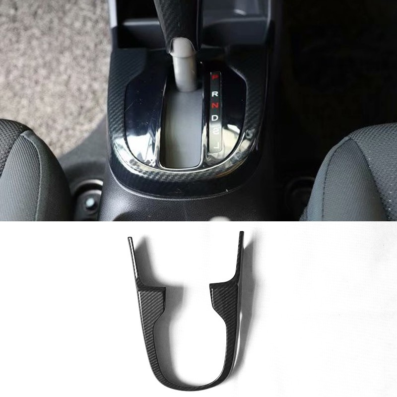 Xuming Penutup Panel Gigi, Dekorasi Interior Jazz 2014 2020 Pola Serat Karbon Trim Jazz untuk Honda