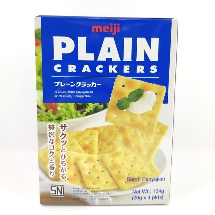 

MEIJI PLAIN CRACKERS 104GR original