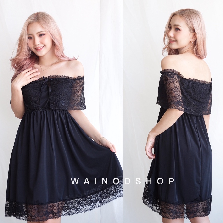 WAINODSHOP - DENISA sexy lingerie dress XS-L