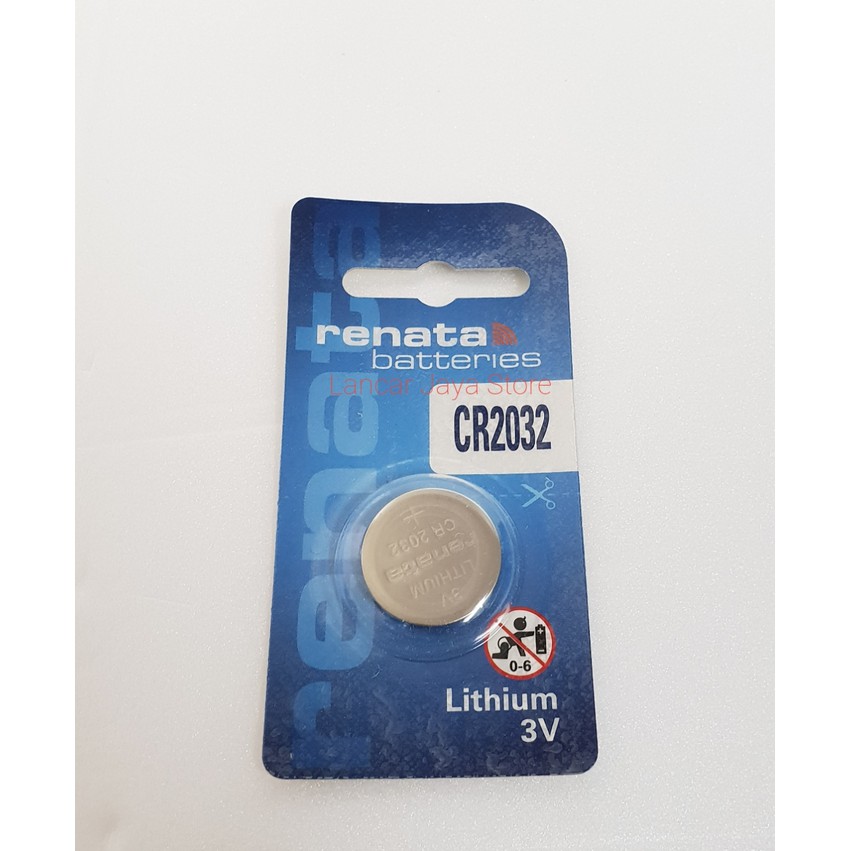 Original Baterai Renata Lithium 3v - 2032 ,  2025 , 2016