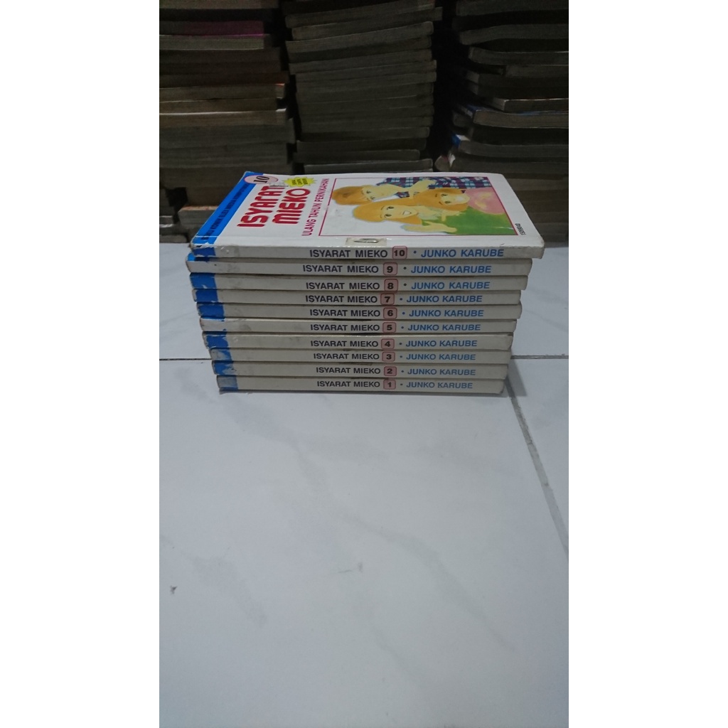 Komik Isyarat Mieko 1-10 tamat - Junko Karube