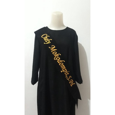 Selempang Wisuda/Selempang polos