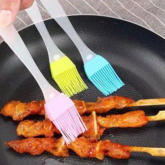 Kuas Silicone Masak Kue Kuas Mentega Barbeque Silikon Anti Panas