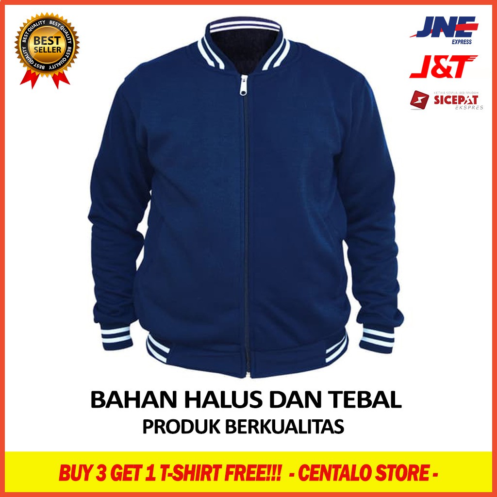 JAKET PRIA TRENDY OLAHRAGA RUNNING SPORT BASEBALL POLOS CASUAL ELEGAN KEREN KEKINIAN COWOK ORIGINAL