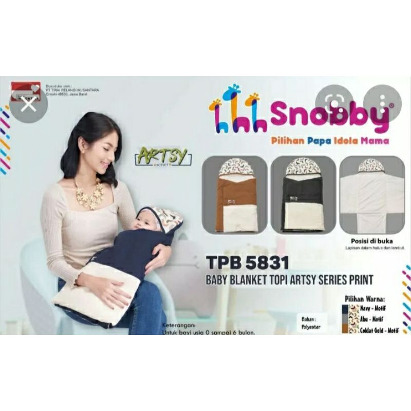 Snobby Baby Blanket Artsy Series Selimut
