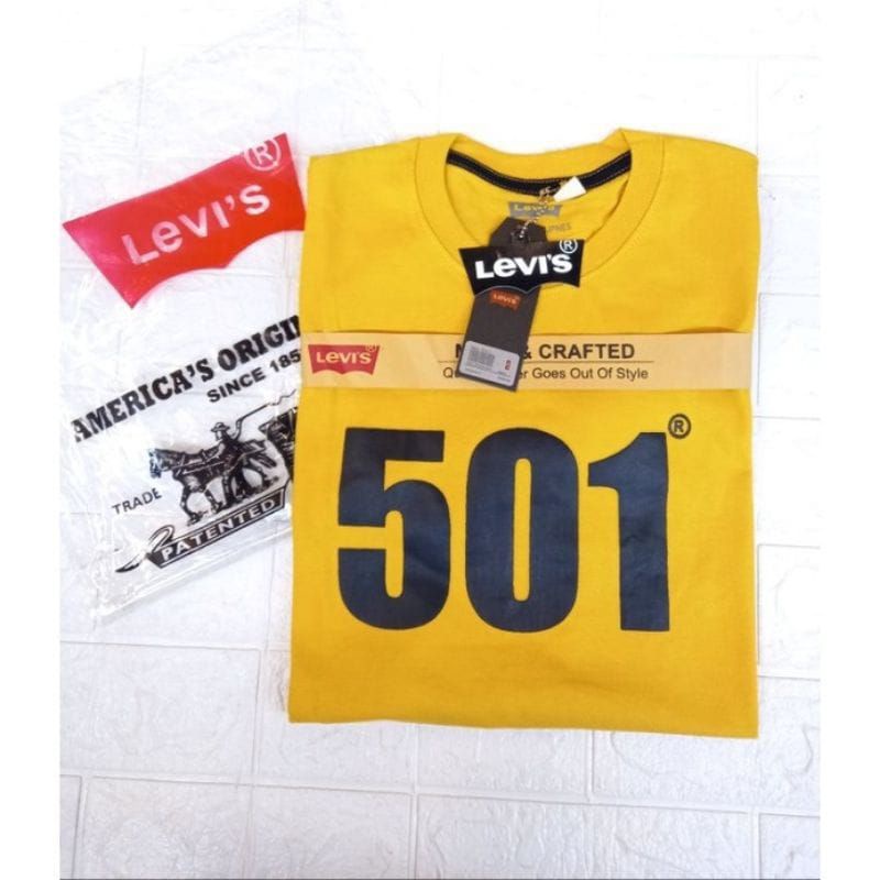 KAOS 501 PRIA MODEL TERBARU/MOTIF TERBARU PREMIUM LENGAN PENDEK