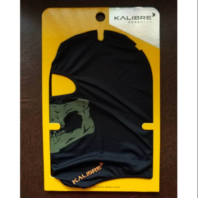 Kalibre Headwear Alas Helm Masker Balaclava Skull Tengkorak Mask Full face Penutup Wajah