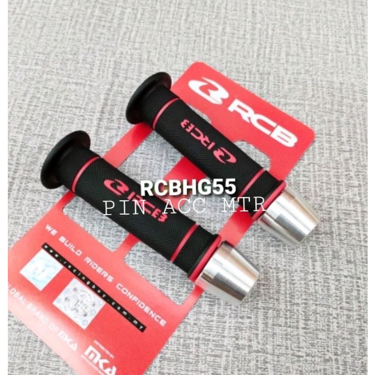 PAKET HAND GRIP GAS RCB HG55+JALU STANG CROME  NMAX AEROX LEXY ADV PCX MIO BEAT VARIO SCOOPY DILL