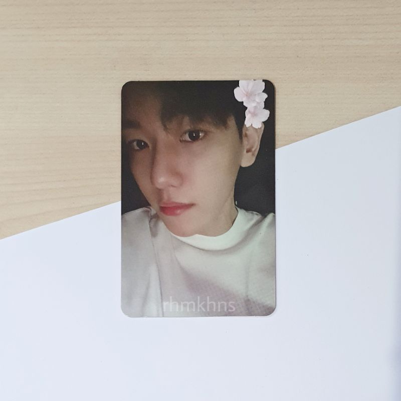 [Ready Stock] Pc/Photocard Baekhyun Delight Chemistry - Baekhyun Bunga