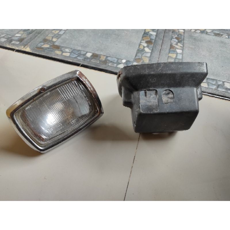 lampu depan honda win tua headlamp honda win tua original