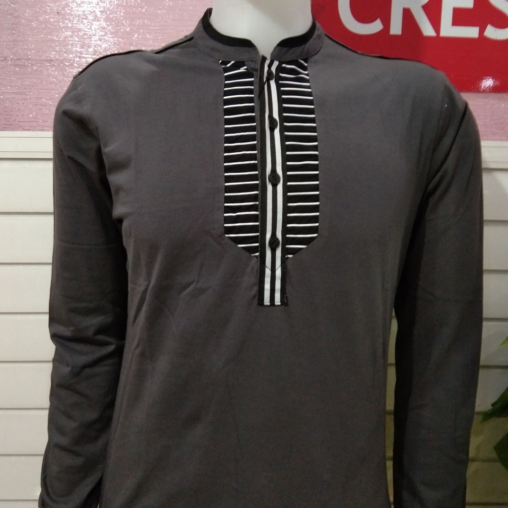 gof CRESSIDA MMRJK.902007 BAJU KOKO PRIA REGULAR Kemeja Casual Kemeja Lengan Panjang